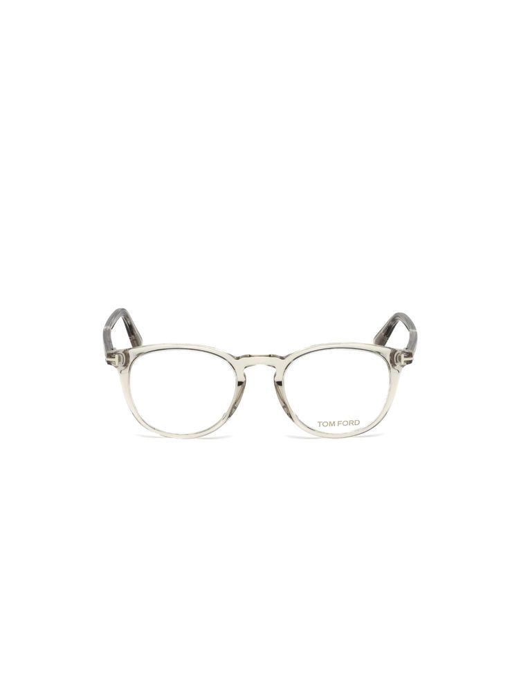 Tom Ford Eyewear FT5401 51 020. Grey Solid Acetate Round Eyewear Frame (51)-picture-32