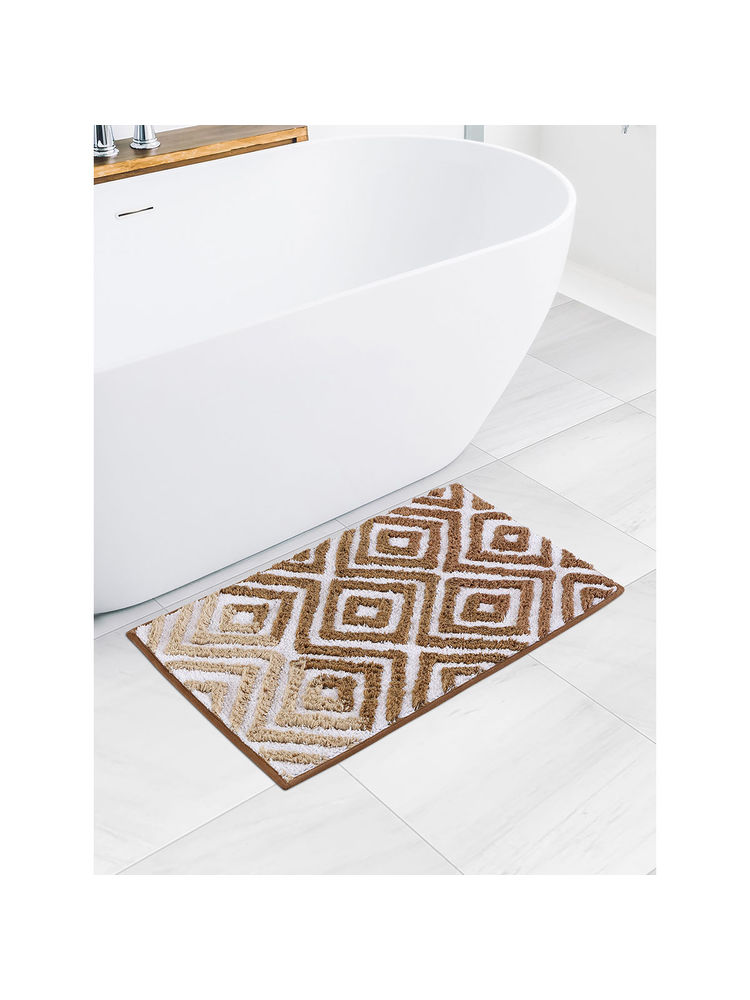 Obsessions Quick Dry Anti Skid Bath Mat, Gold-picture-30