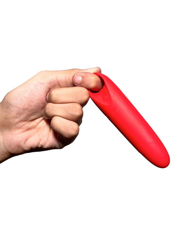 That Sassy Thing Candy Personal Massager - Retro Red - Sexual Wellness For Women