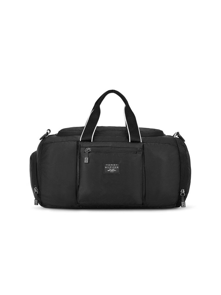 tommy hilfiger accessories Tommy Hilfiger Declan Unisex Polyester Gym Bag Duffel - Black (M)-picture-27