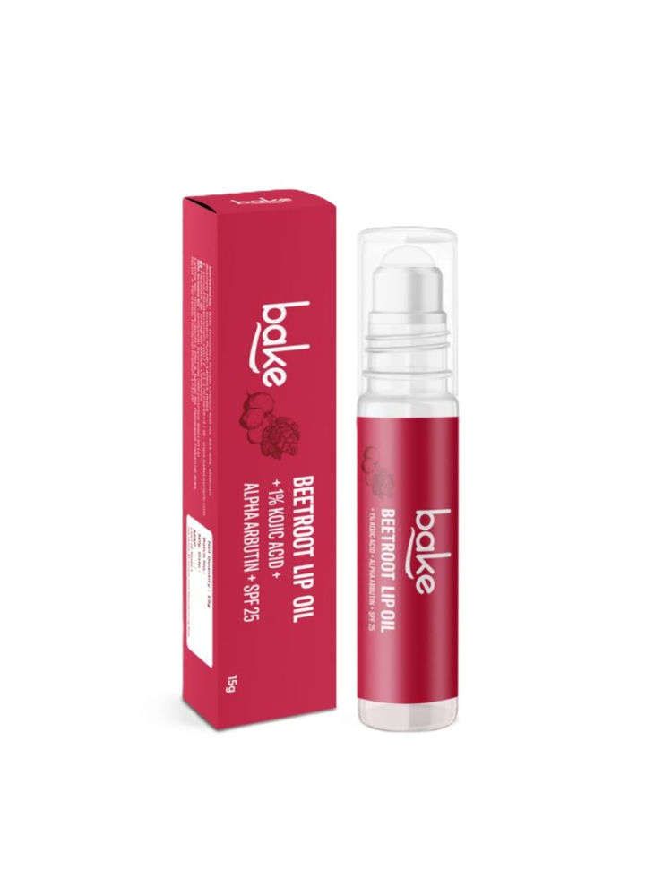 Bake 1% Kojic Acid + Alpha Arbutin Tinted Lip Balm Oil For Pigmented & Dark Lips With SPF 25-image-8