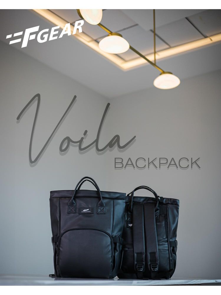 F Gear Voila 18L Black Backpack-image-36