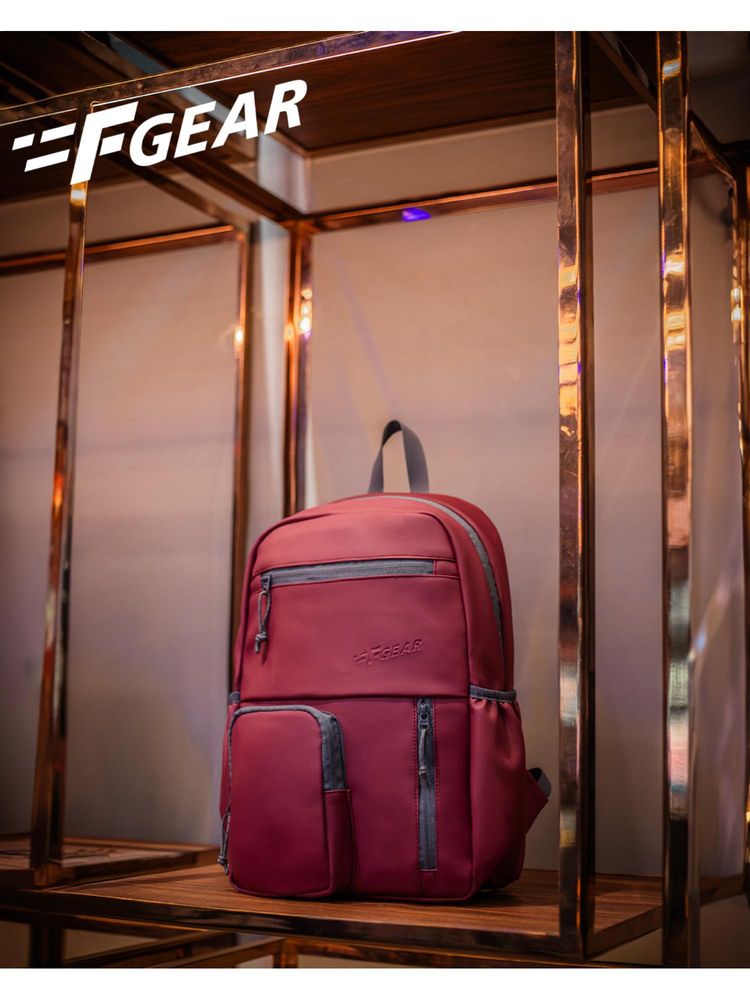 F Gear Blaze 10L Maroon Backpack-picture-27