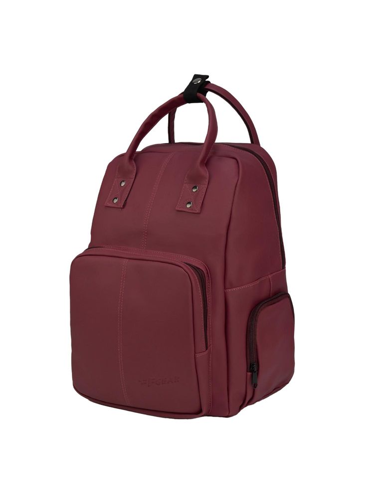 F Gear Judy 19L Maroon Laptop Backpack-image-34