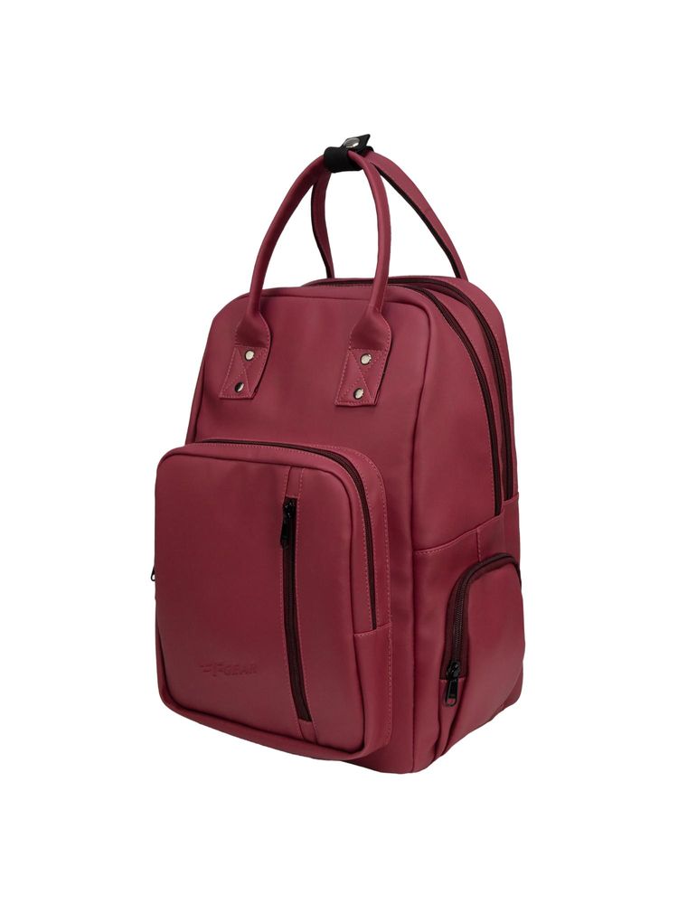 F Gear Senna 22L Maroon Laptop Backpack-image-35