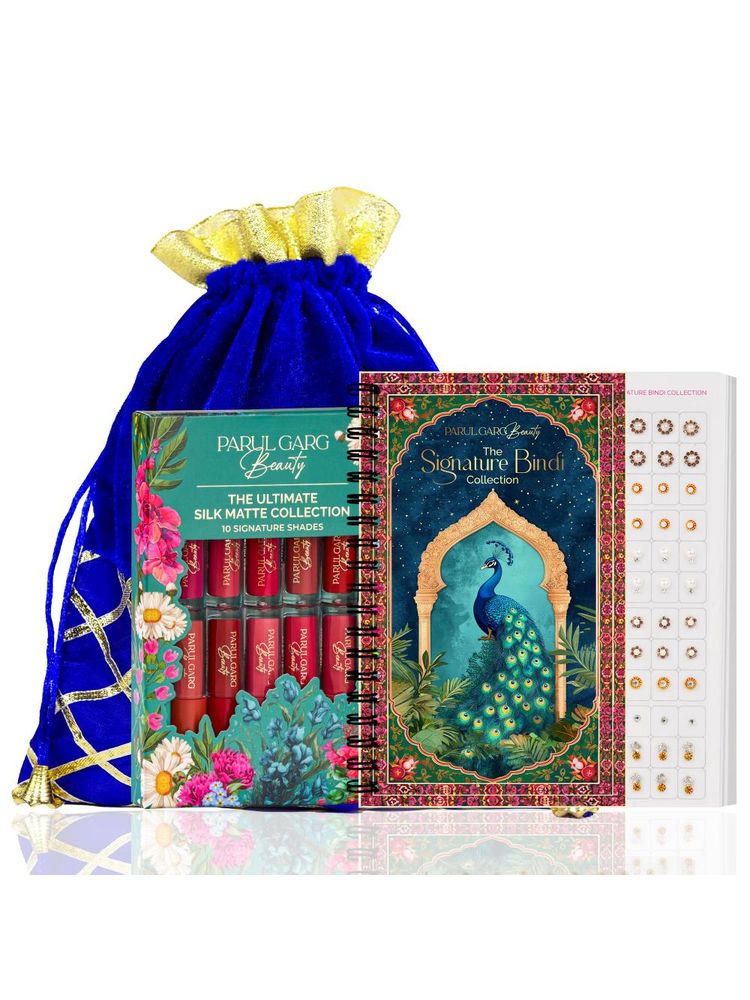 Parul Garg Beauty All-Time Favourites Gift Pack 10 Mini Lipsticks & 950+ Bindis-image-5