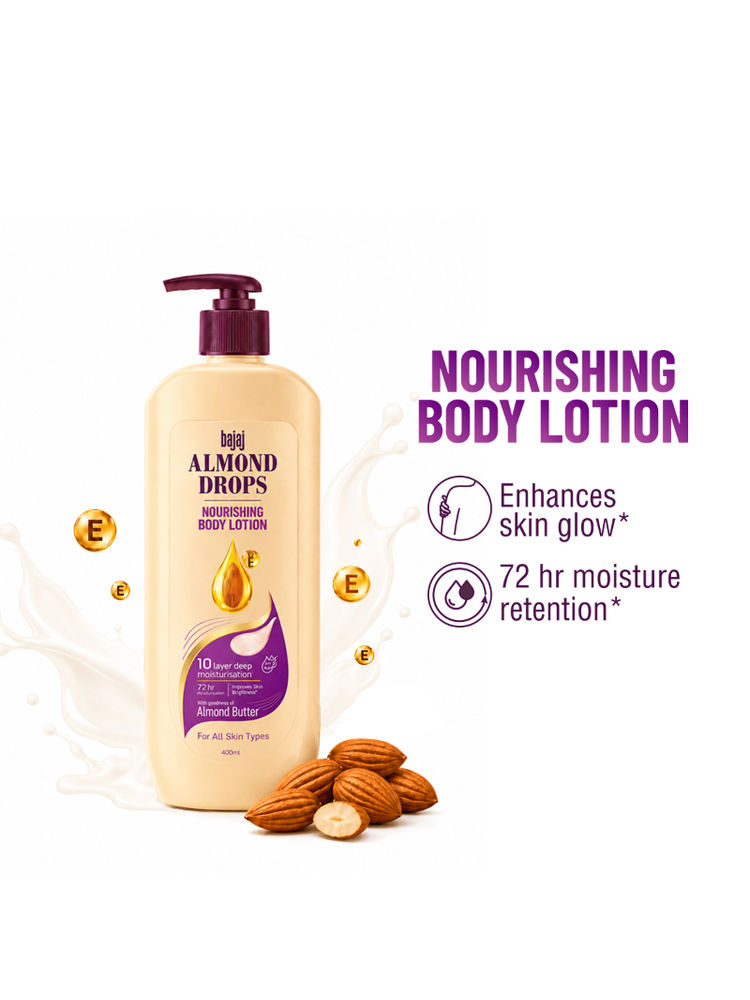 Bajaj Almond Drops Nourishing Body Lotion-picture-5