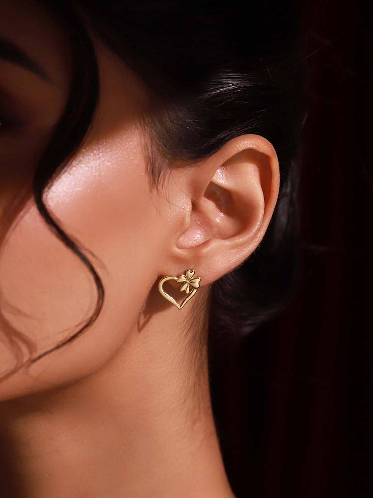 Voylla Gold Sterling Silver Sterling Silver Pair Of Earrings-picture-29