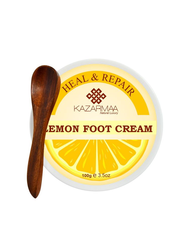 Kazarmaa Heal & Repair Lemon Foot Cream With Shea Butter, Vitamin-e, Coconut Oil & Jojoba Oil-picture-44