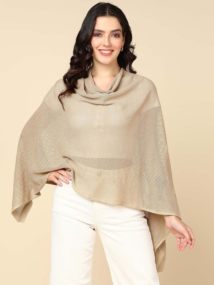 Zelena Nursing Cover - Multi-Use Breathable Feeding Apron for Mothers - Cream-image-3