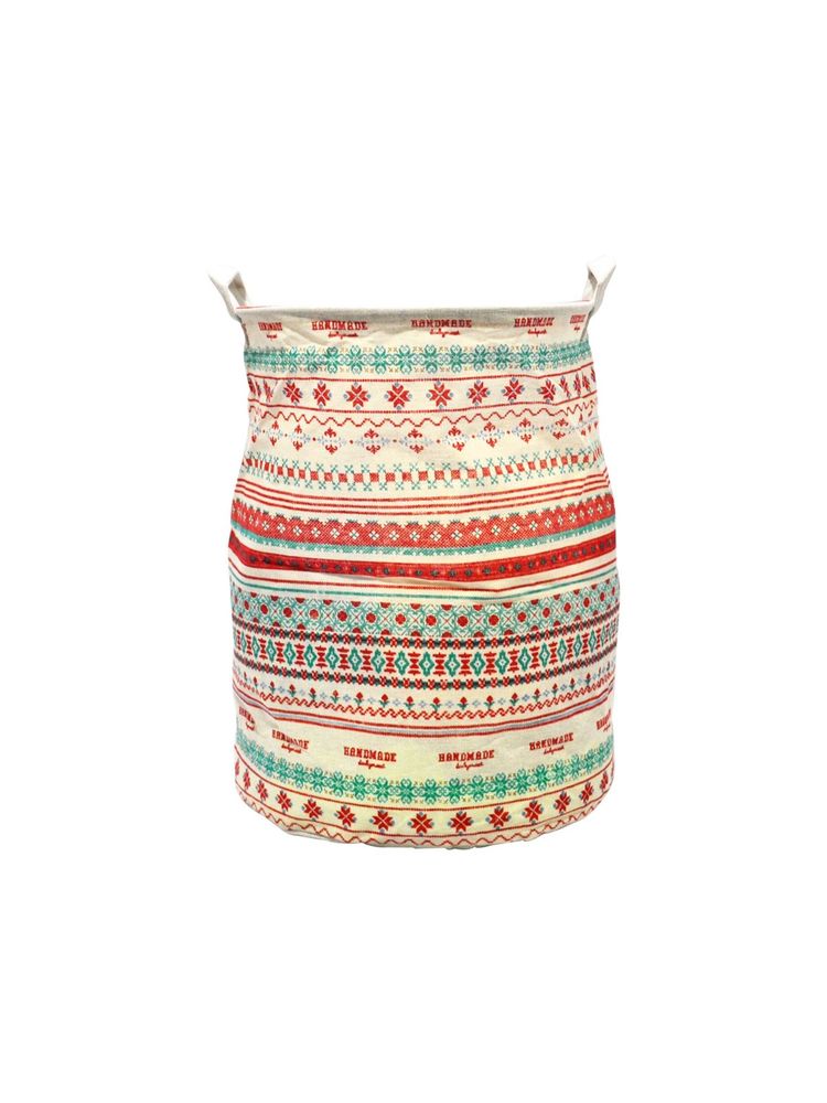 EZ Life Colorful Lateral Design Laundry Basket Kids Toys Basket (35 x 45 cms) 1 Pc-picture-11