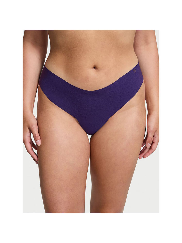 Victoria's Secret No-Show Thong Panty Blue-image-43