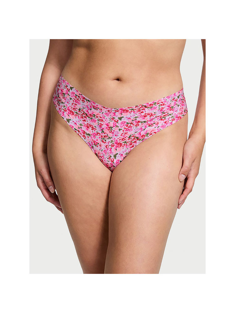 victoria's secret intimates Victoria's Secret No-Show Thong Panty Pink-picture-20