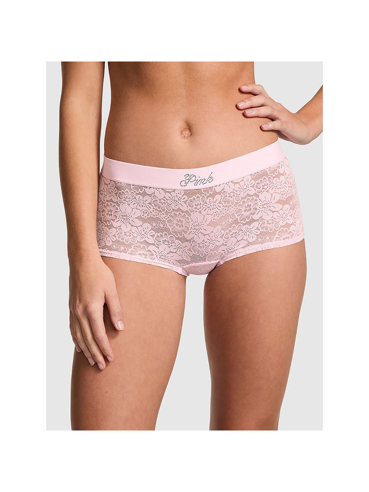 victoria's secret intimates Victoria's Secret PINK Wink Boyshort Panty Pink-picture-28
