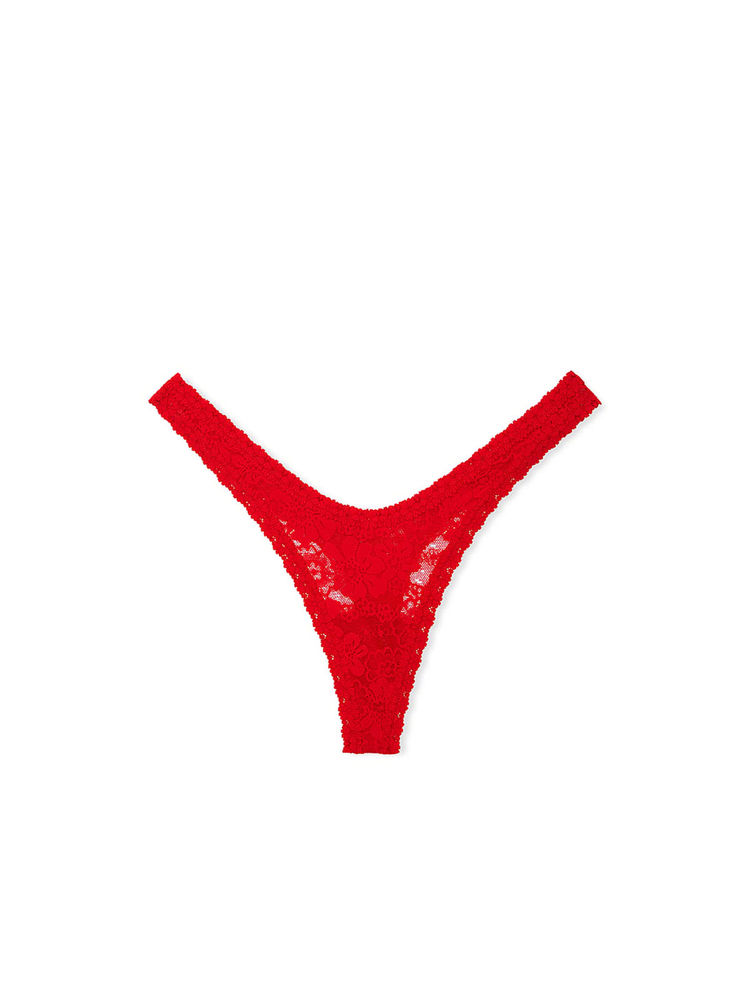 victoria's secret intimates Victoria's Secret PINK Wink Micro Thong Panty Red-picture-42