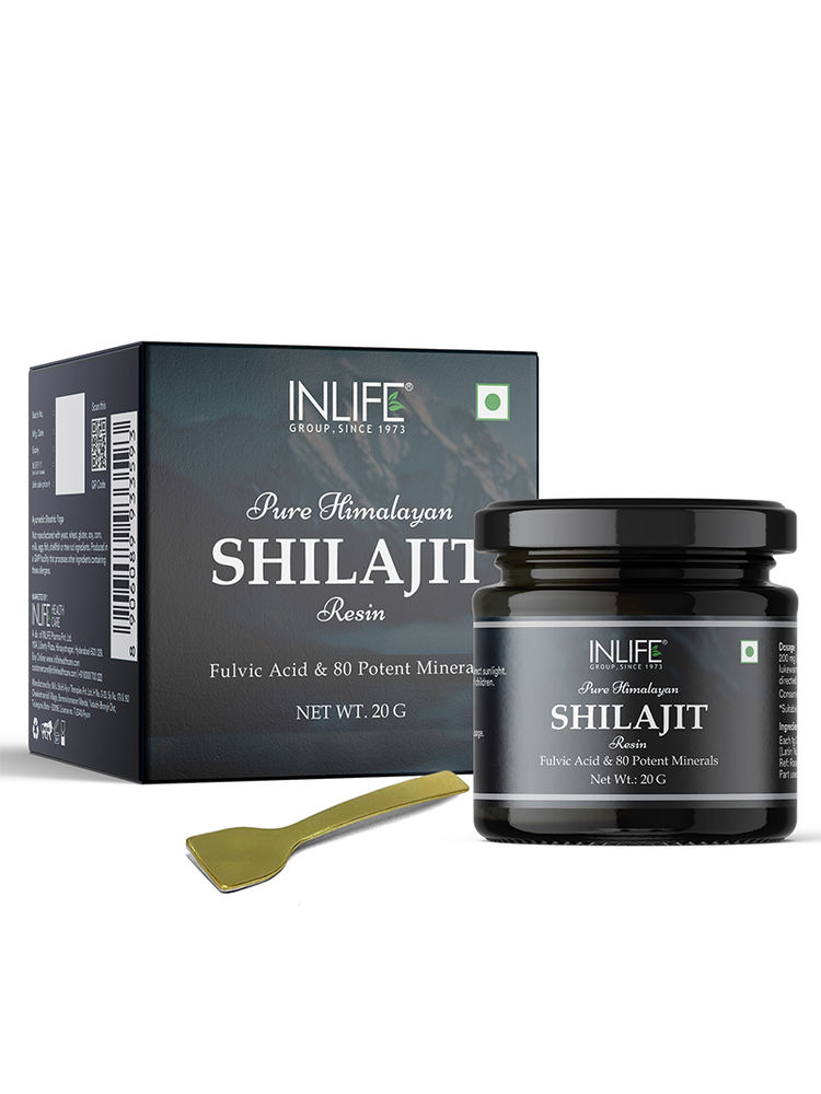 Inlife Shilajit Resin Original Himalayan & Natural Shilajeet For Strength, Endurance & Stamina-picture-17