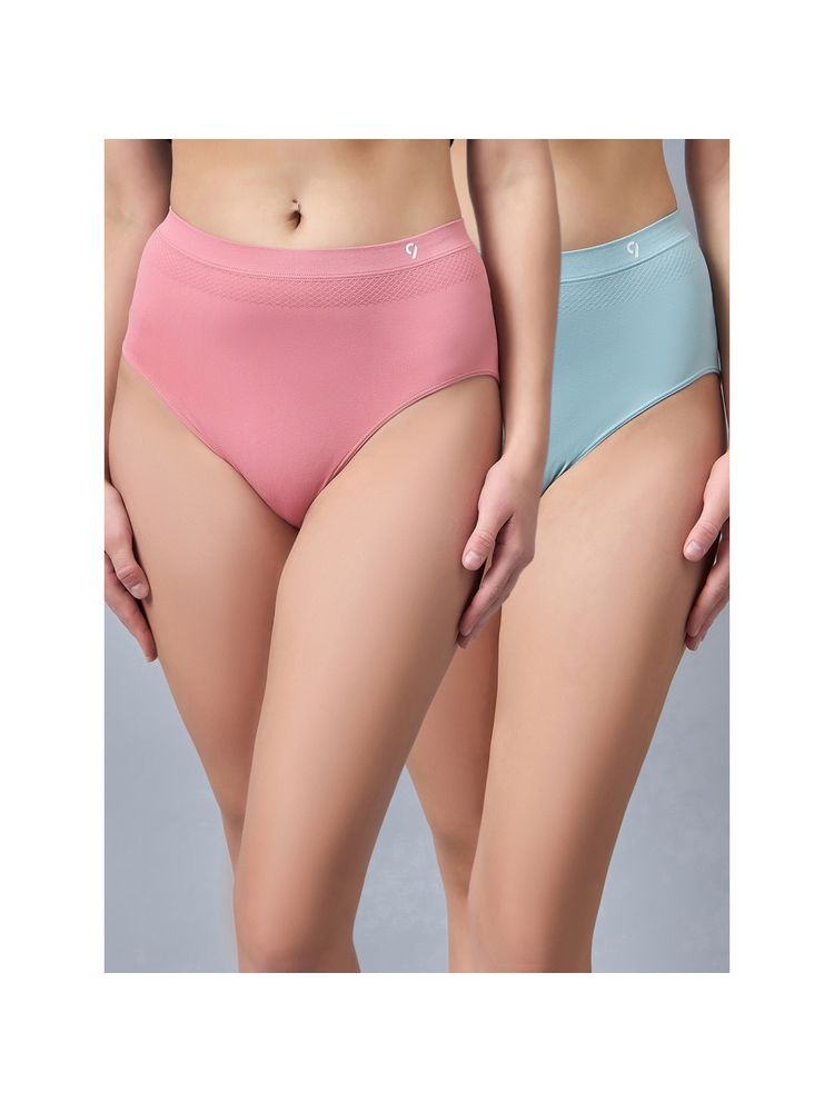C9 Airwear Women Solid Seamless Hipster Briefs (Pack of 2)-picture-20