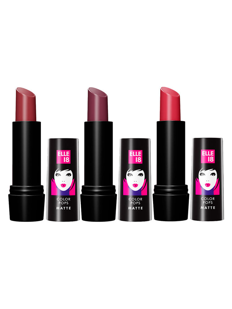 Elle 18 Color Pop Matte - Reds & Maroons Combo-picture-34