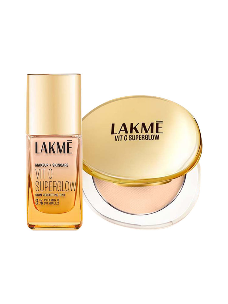 Lakme Vit C Superglow Ivory Combo (Tint + Compact)-image-25
