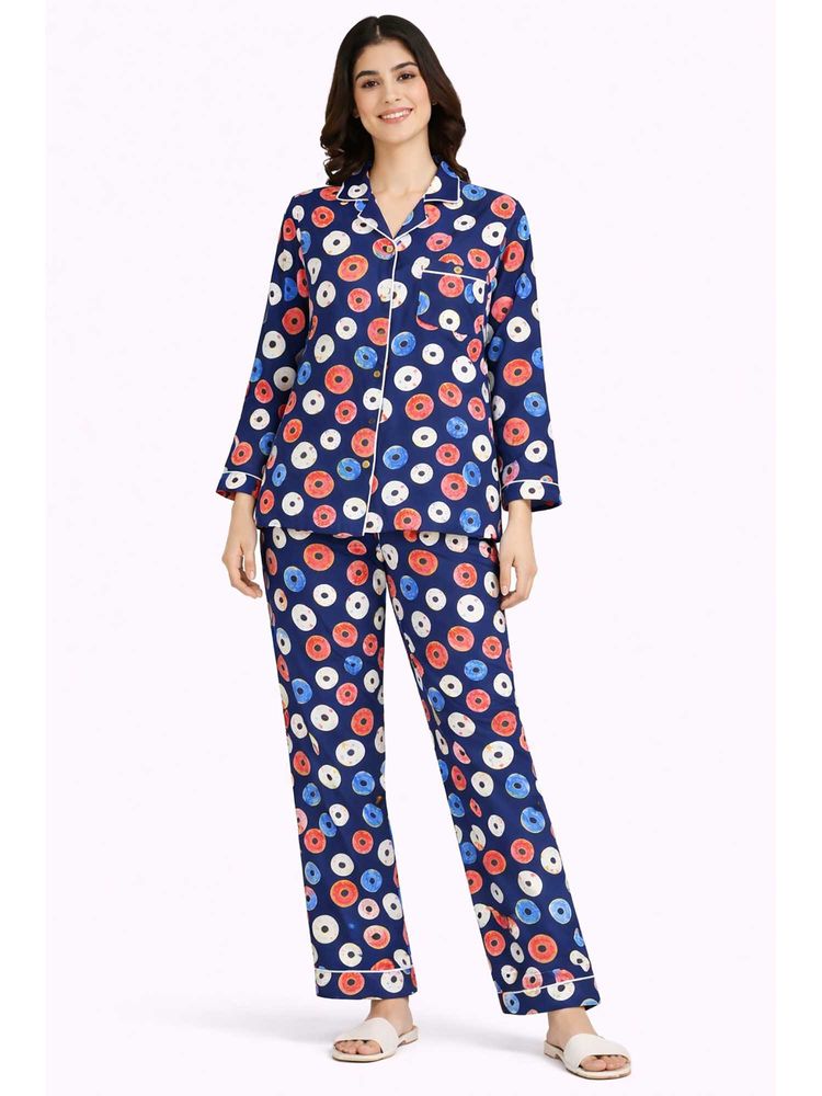 Shopbloom Sugar Rush Sleepwear Print Long Sleeve Womens Nightsuit-image-20
