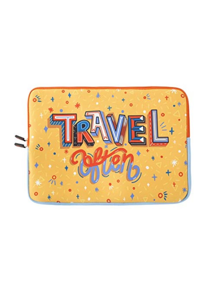 Chumbak Work Hard Laptop Sleeve - 13.3inches-picture-14