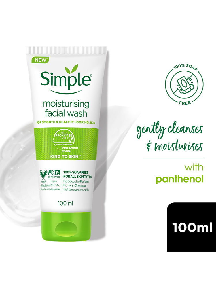 Simple Kind To Skin Moisturising Facial Wash-image-49