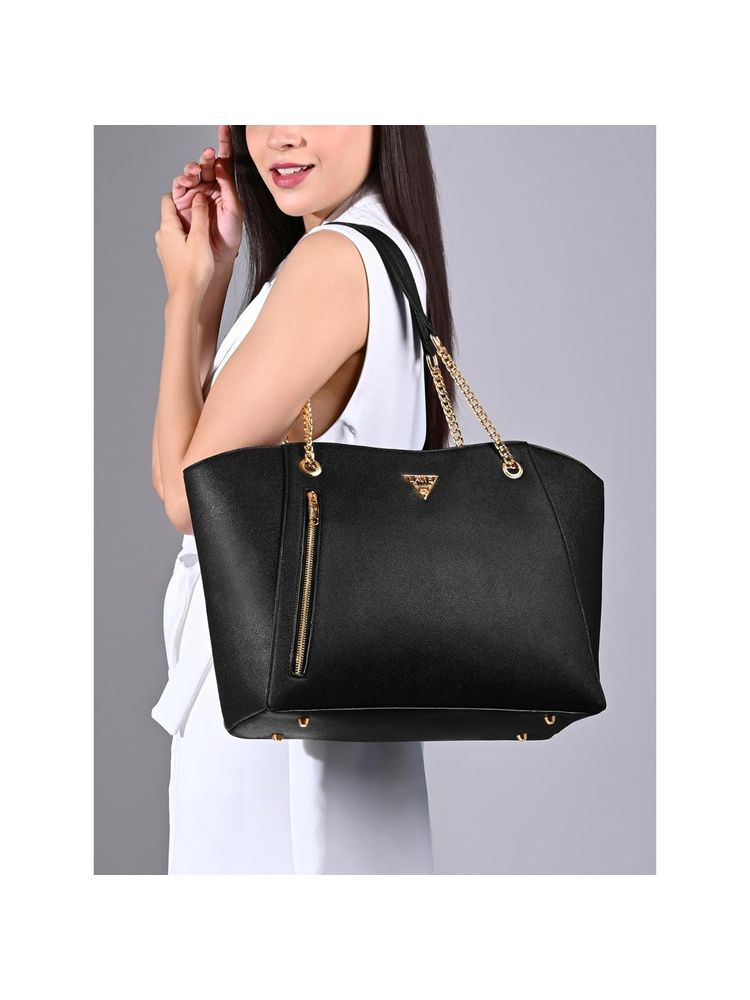 Lavie Signature Womens Black Houston Large Tote Bag (L)-picture-30