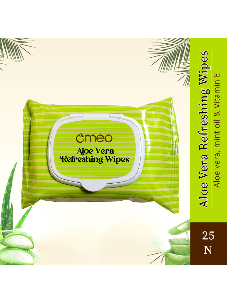 Omeo Aloe Vera Wet Wipes