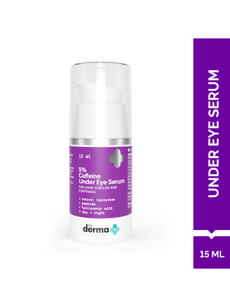 The Derma Co 5% Caffeine Under Eye Serum For Dark Circles & Puffiness