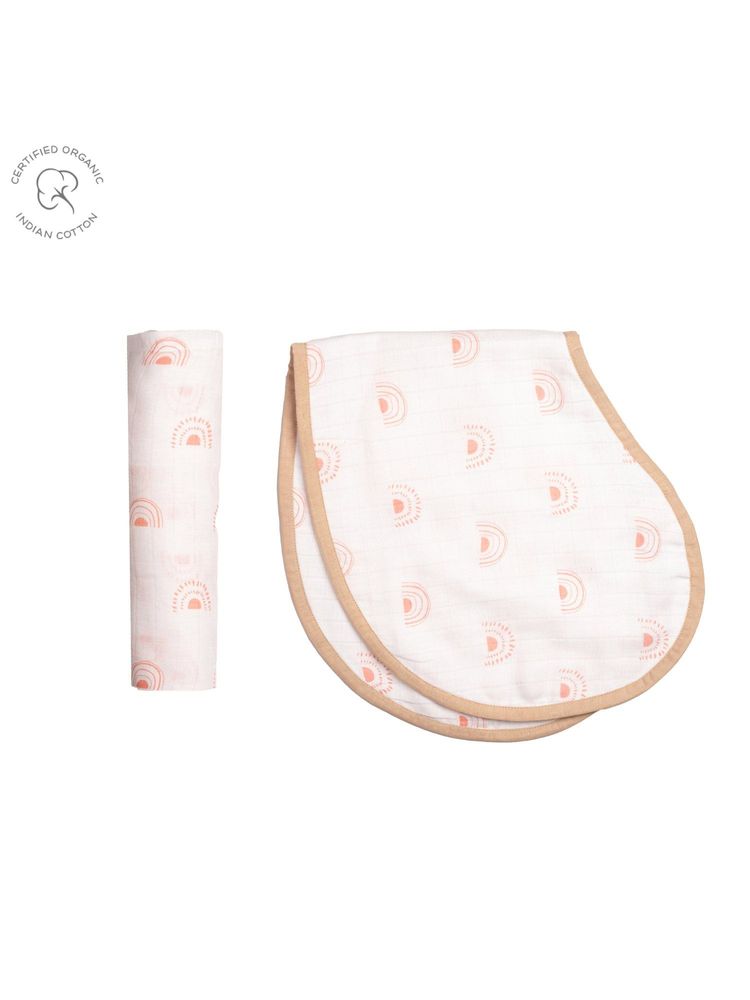 Masilo Organic Muslin Burp Cloth & Bib-picture-40