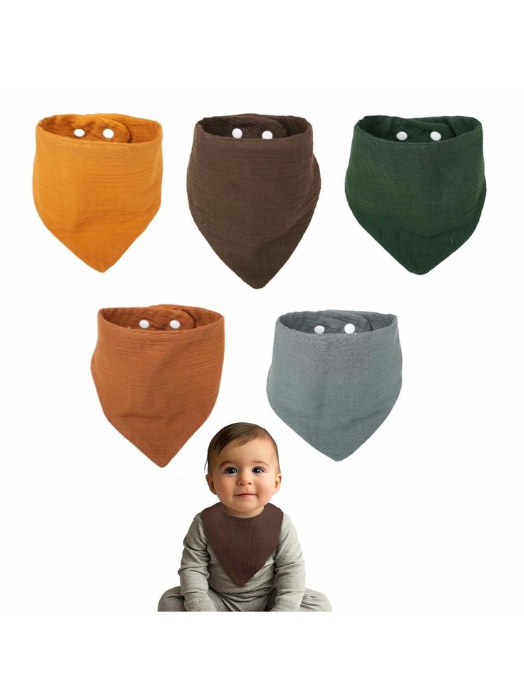 Motherly Bib for Baby Soft Muslin Baby Apron