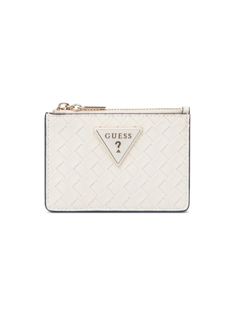 guess fashion Guess White Textured Alisha Card Case-picture-13
