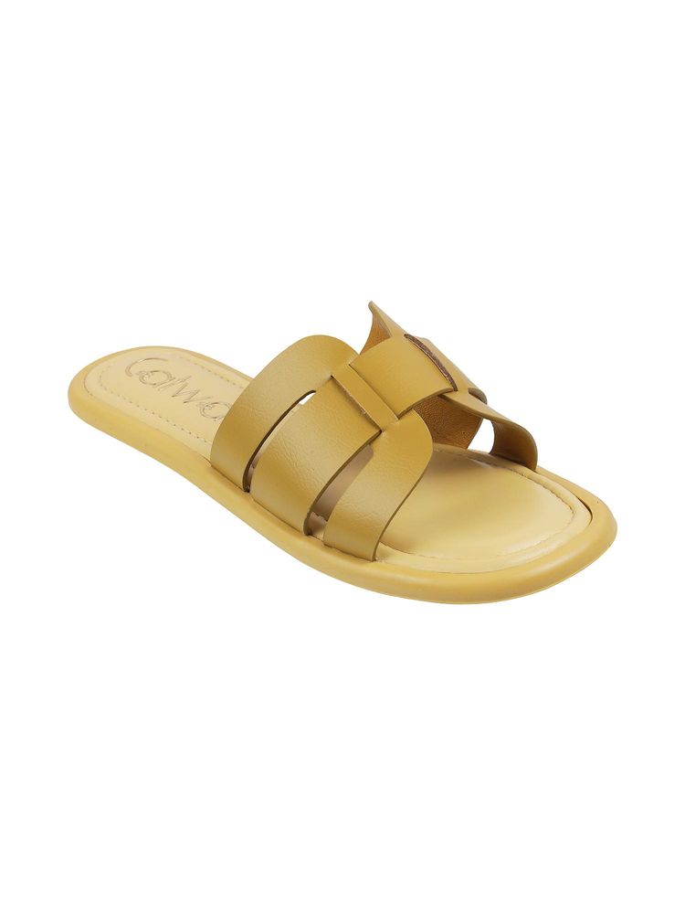 Catwalk Women Stylised Flats - Yellow-image-46