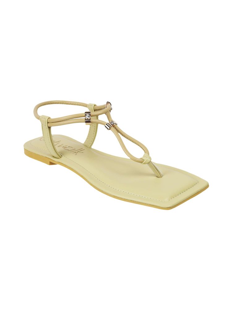 Catwalk Women Stylised Sandals - Yellow-picture-27