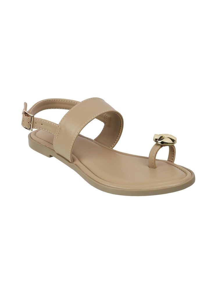 Catwalk Women Stylised Sandals - Beige-image-40