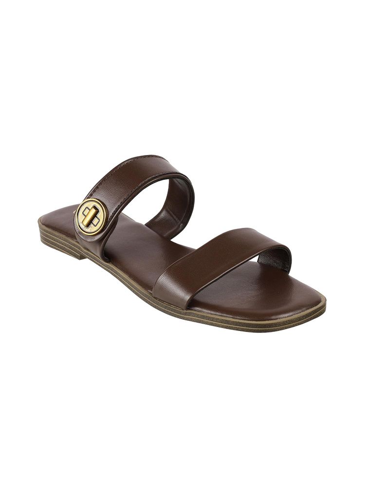 Catwalk Women Stylised Flats - Brown-image-43