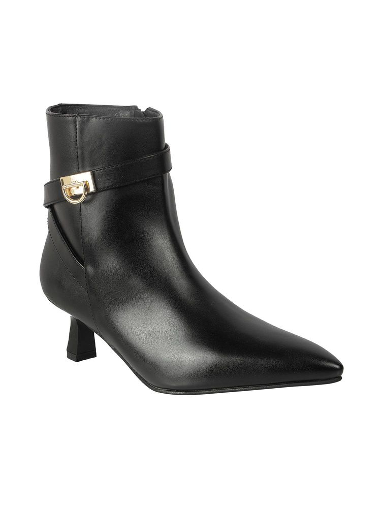 Catwalk Women Stylised Kitten Casual Boots - Black-picture-20