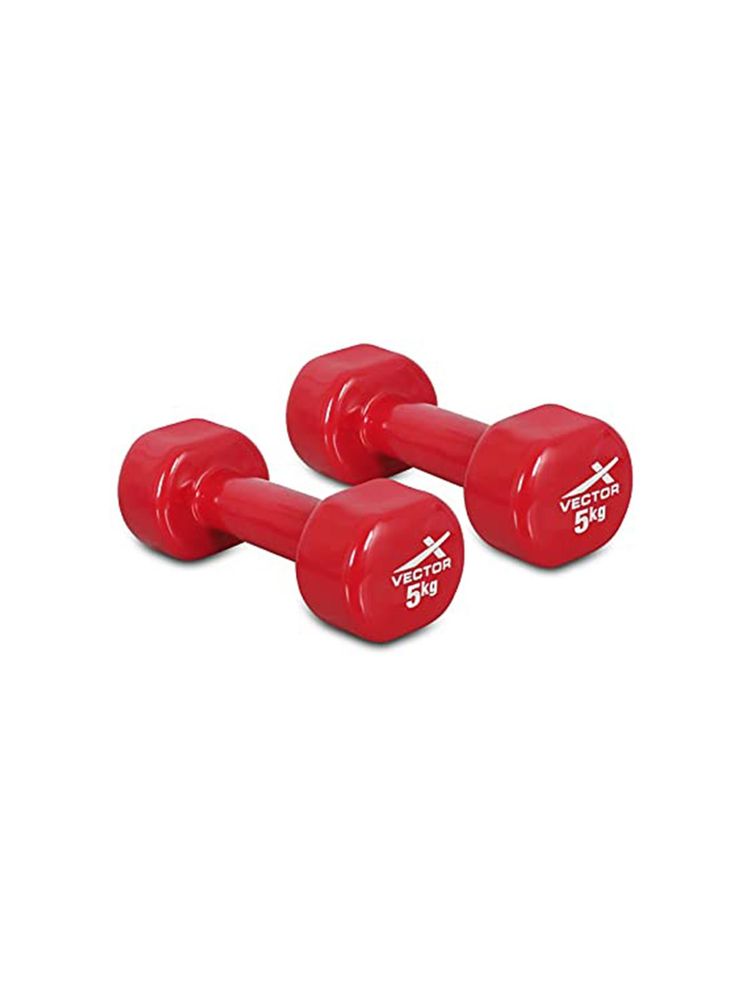 Vector X Round Shape Dumbbells (Pack of 2) (10kg)-picture-24