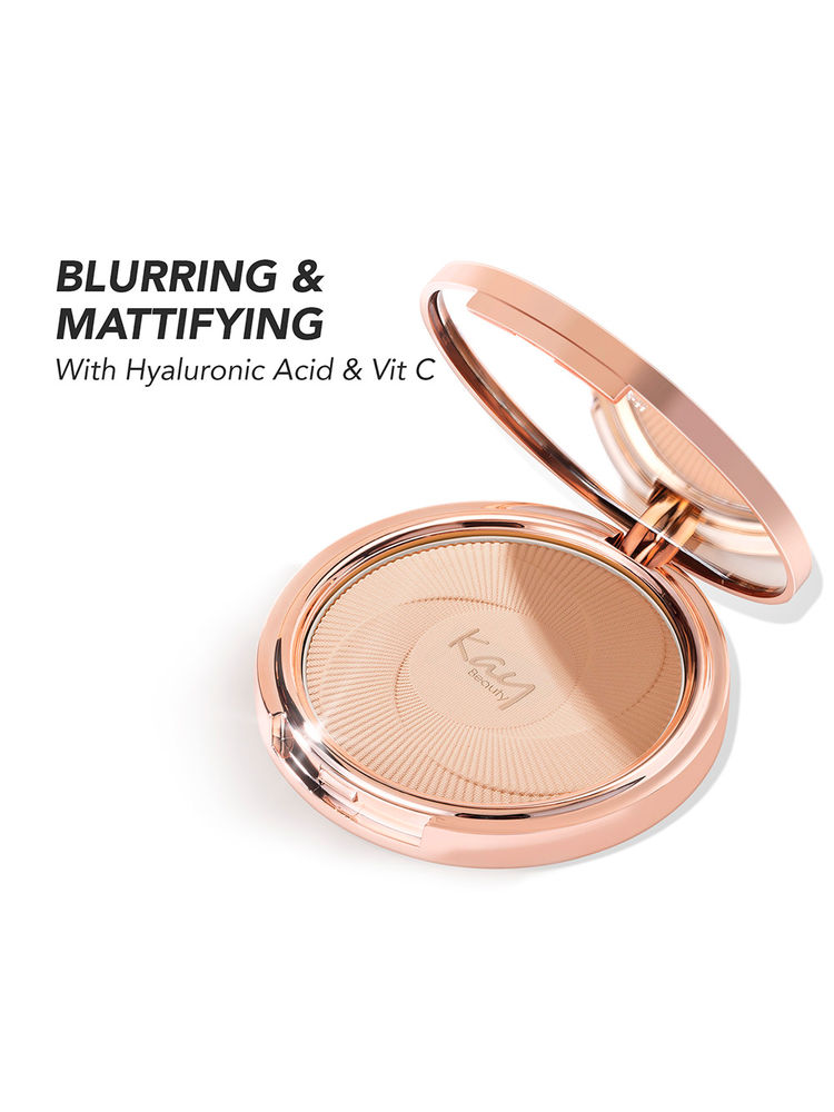 Kay Beauty Soft Matte Pressed Powder - 140P Medium-picture-11
