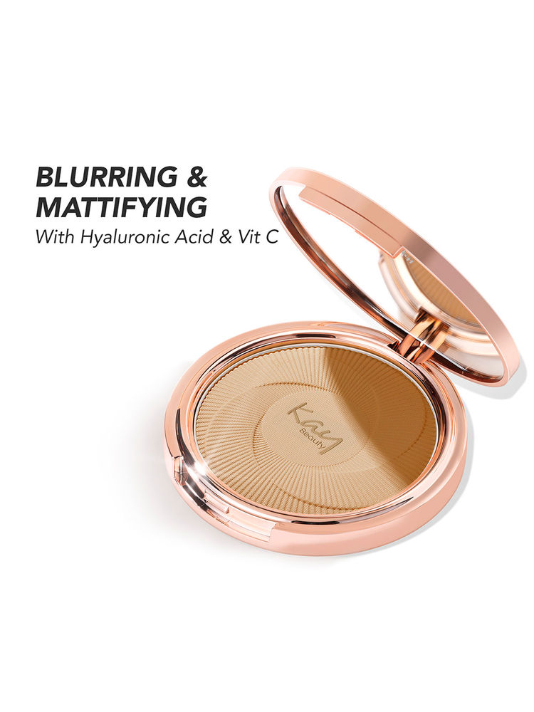 Kay Beauty Soft Matte Pressed Powder - 160Y Tan-picture-18