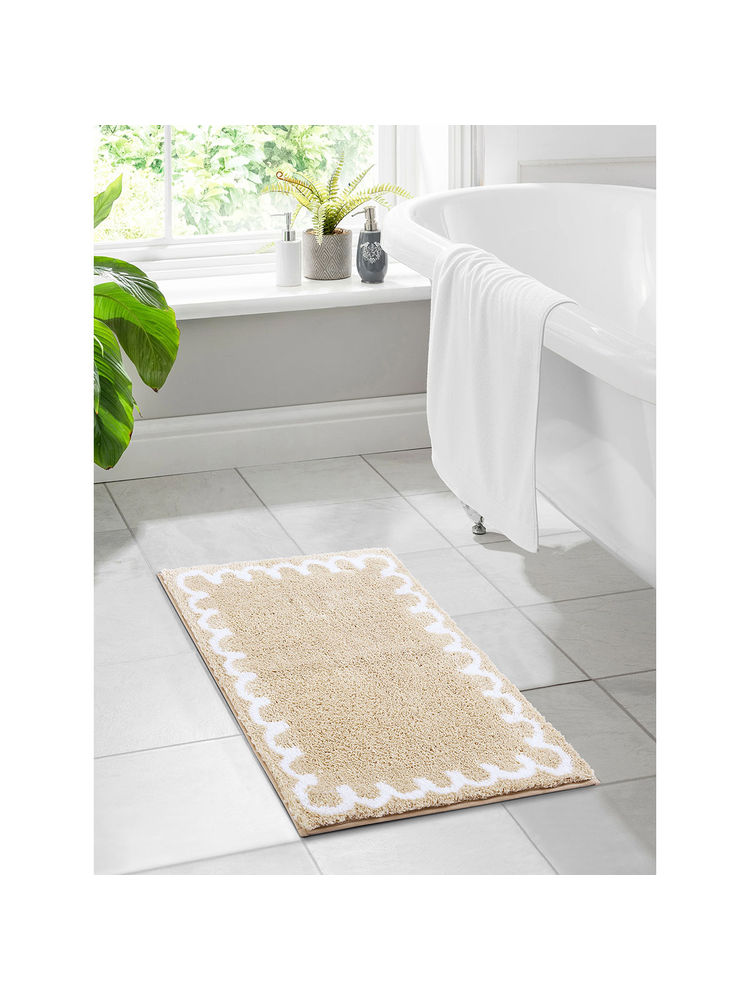 OBSESSIONS Anti-skid Ultra Absorbent Bath Mat Beige-image-14