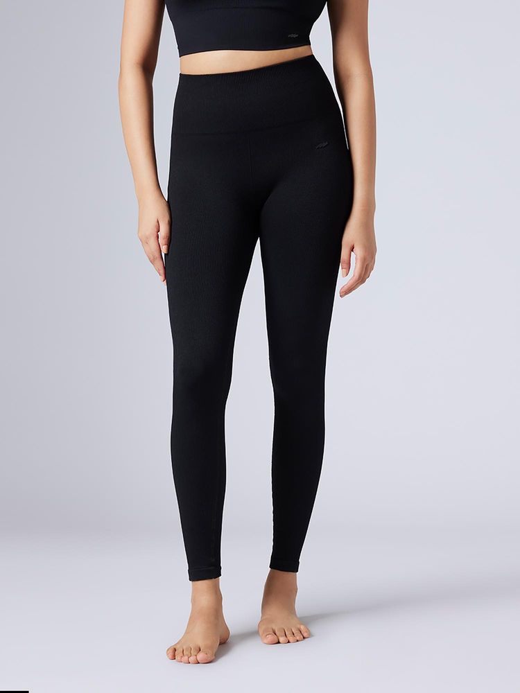 FEIER Flexrib Black Leggings-picture-18