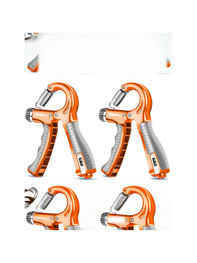 Strauss Orange Counter Meter Adjustable Strengthener Hand Grip (Pack of 2)-picture-27