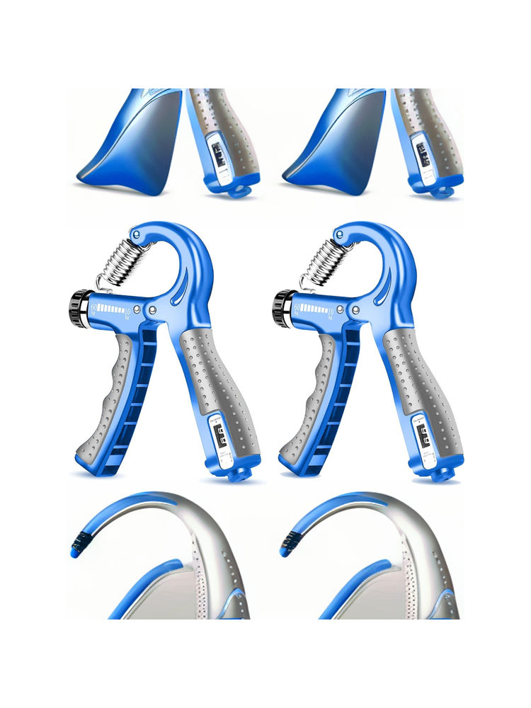 Strauss Blue Counter Meter Adjustable Strengthener Hand Grip (Pack of 2)-image-37