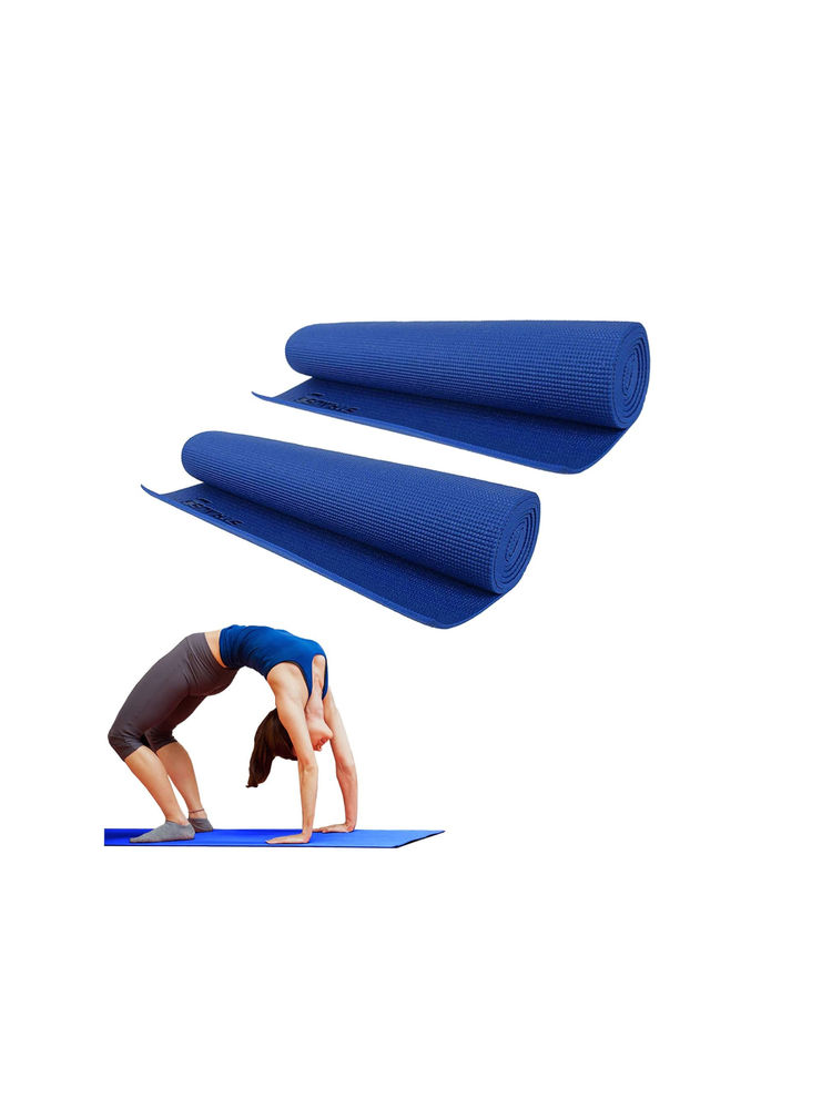 Strauss Blue 6mm Yoga Mat (Pack of 2)-picture-11