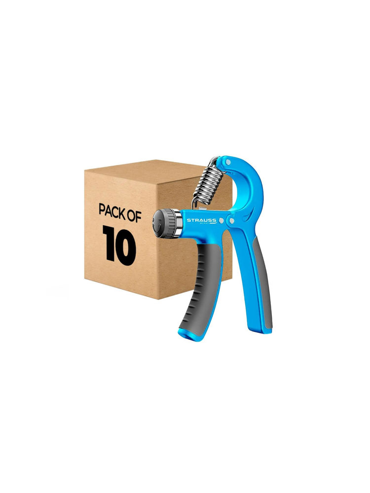 Strauss Blue & Grey Adjustable Strengthener Hand Grip (Pack of 10)-picture-12