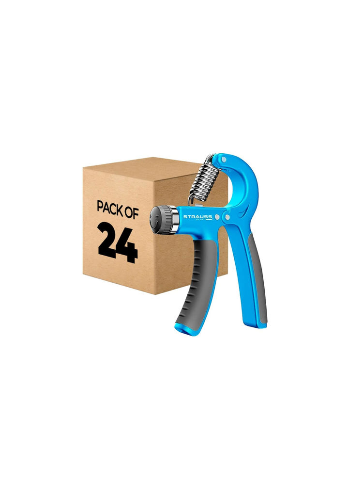 Strauss Blue & Grey Adjustable Strengthener Hand Grip (Pack of 24)-picture-20