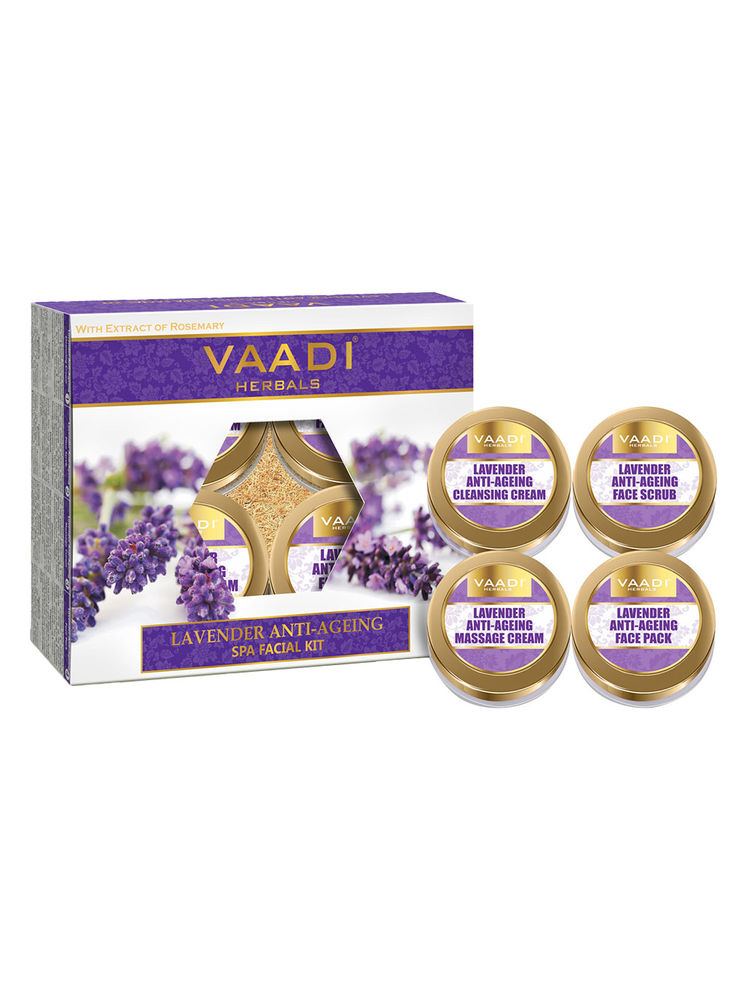 Vaadi Herbals Lavender Anti Ageing Spa Facial Kit-picture-41