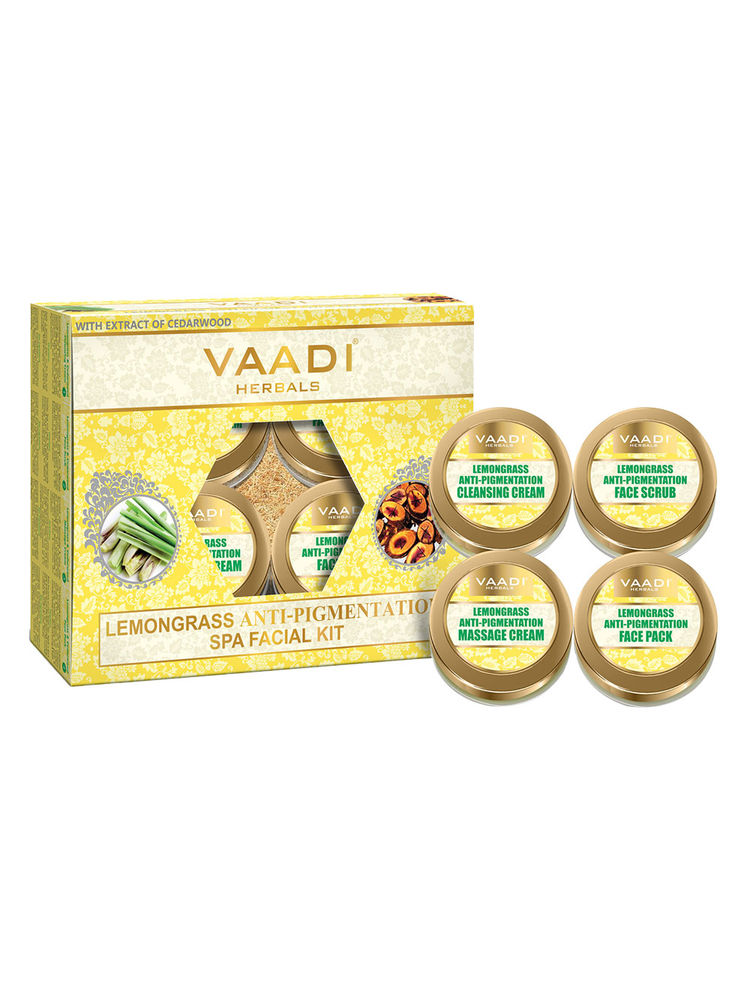 Vaadi Herbals Lemongrass Anti-Pigmentation Spa Facial Kit-picture-17