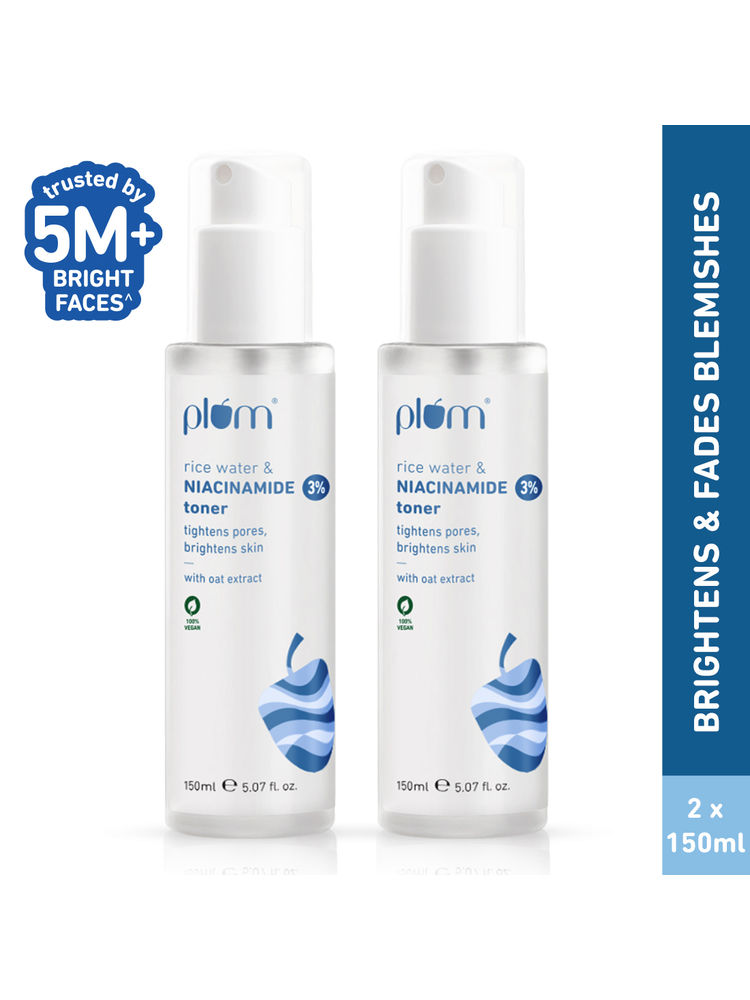 Plum 3% Niacinamide Alcohol-Free Toner With Rice Water - Pack Of 2-picture-14